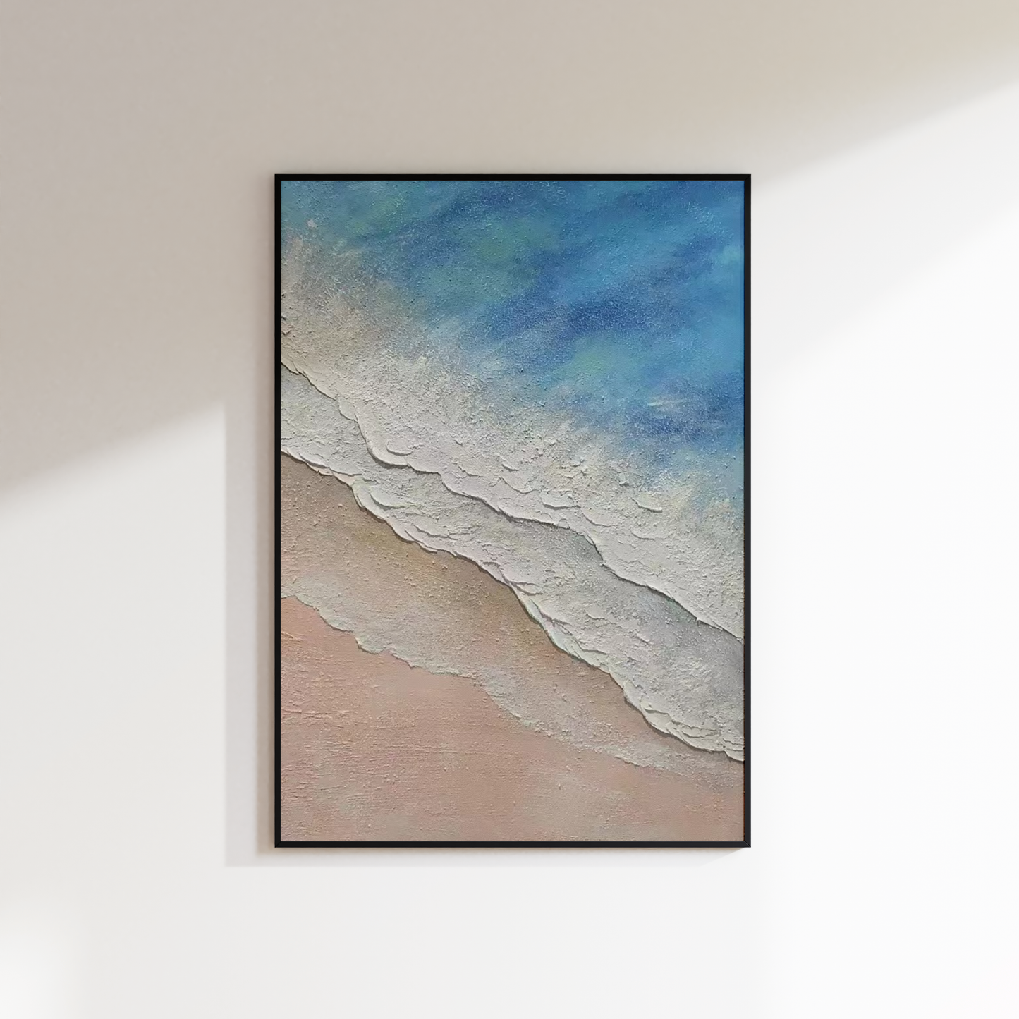 Blue Shore Oil Painting