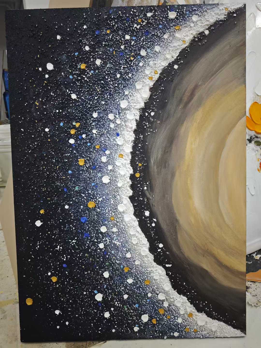 Celestial Divide Oil Painting