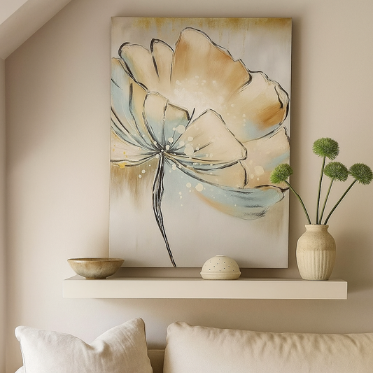 Fairy Flower Oil Painting