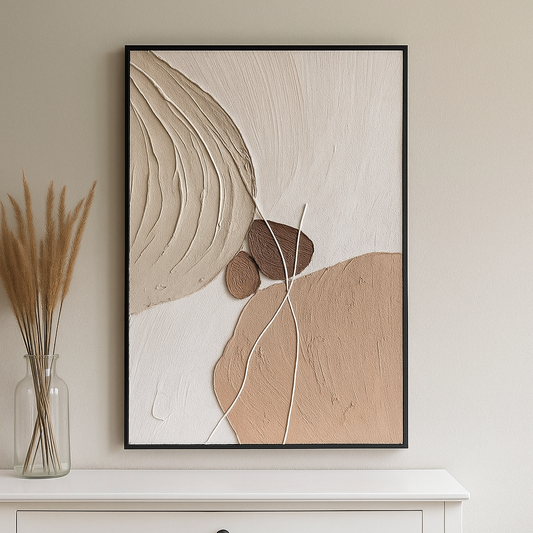 Textured Stone Oil Painting