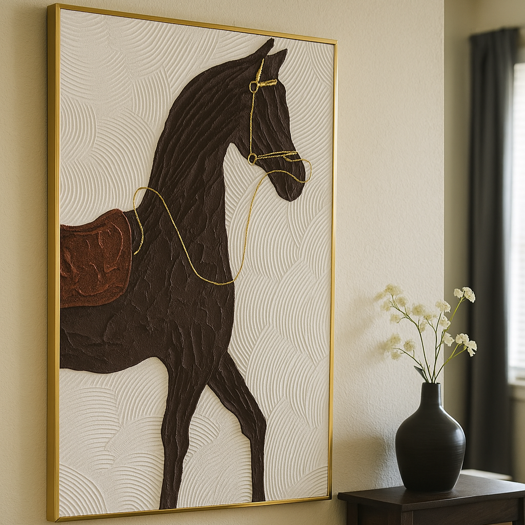 Horse Oil Painting
