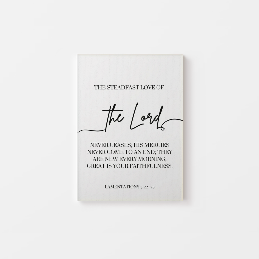 Bible Verse Canvas
