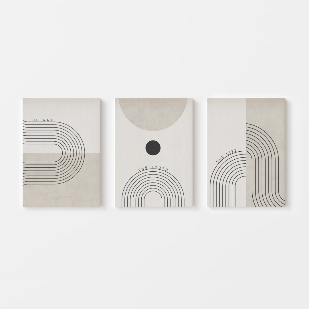 The Way The Truth and The Life Canvas