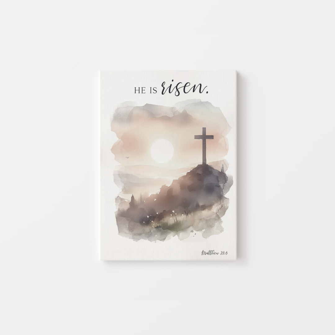 Christian Easter Canvas