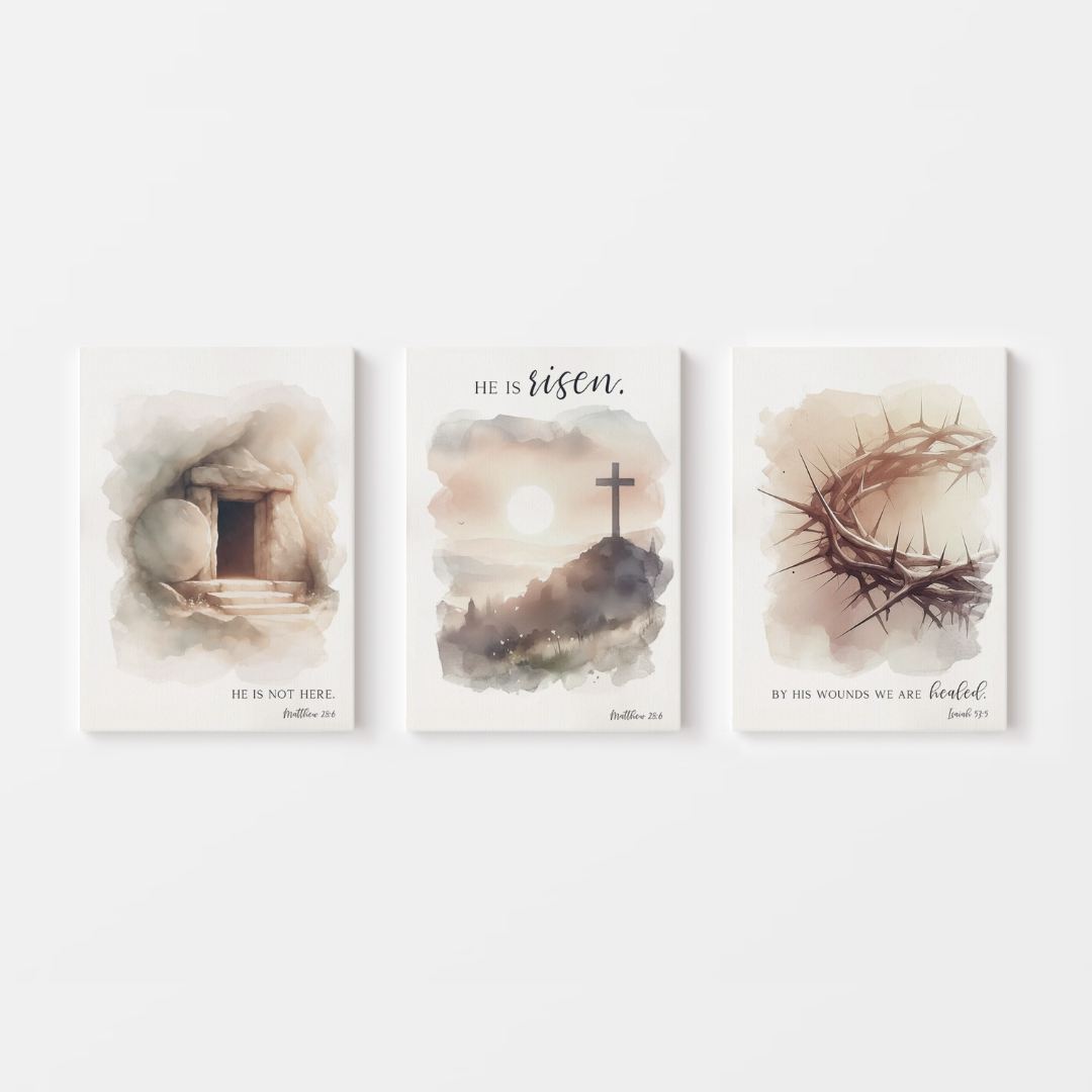 Christian Easter Canvas