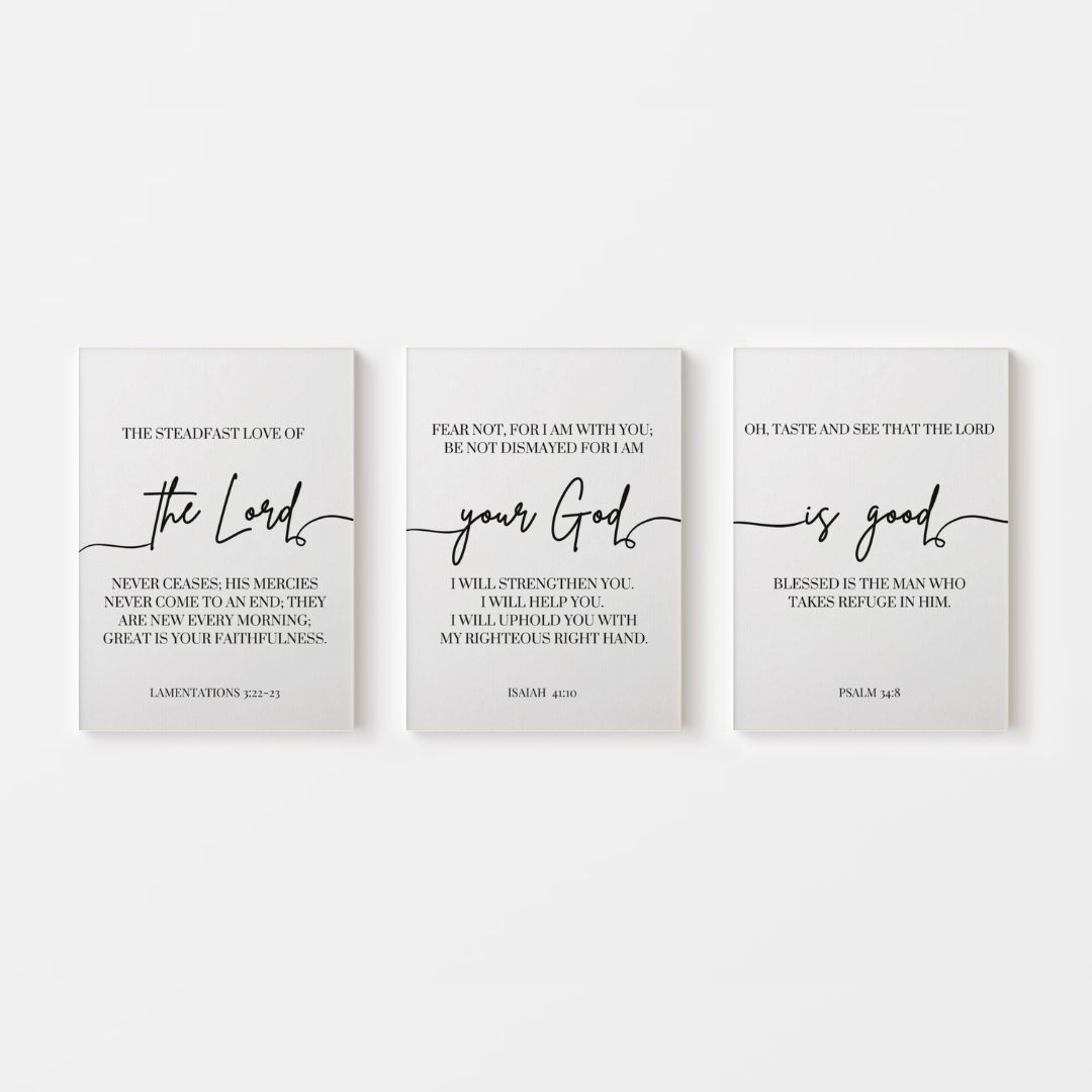 Bible Verse Canvas