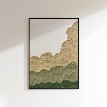 Soft Earth Rise Oil Painting