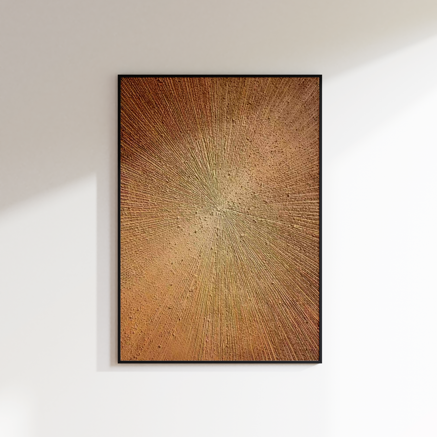 Earthen Radiance Oil Painting