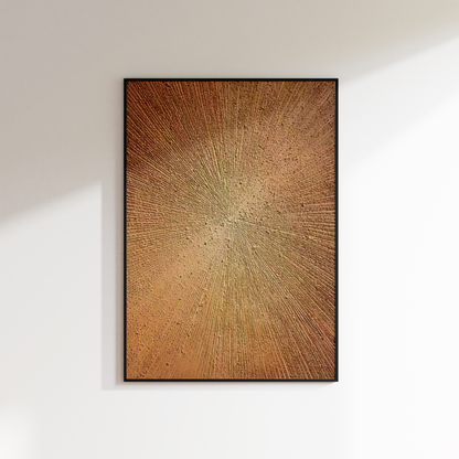 Earthen Radiance Oil Painting