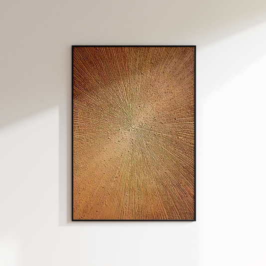 Earthen Radiance Oil Painting