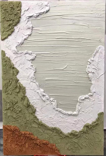 Moss and Clay Oil Painting