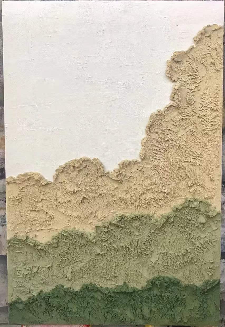 Soft Earth Rise Oil Painting