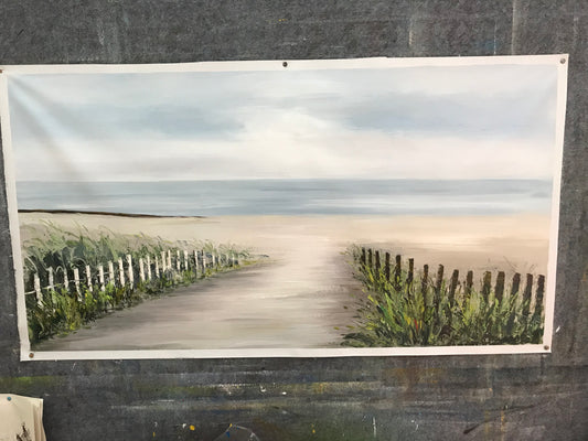 Silent Shore Oil Painting