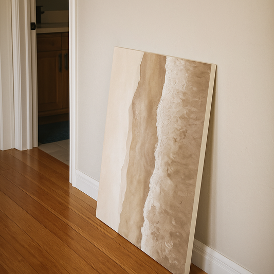 Boho Wave Oil Painting