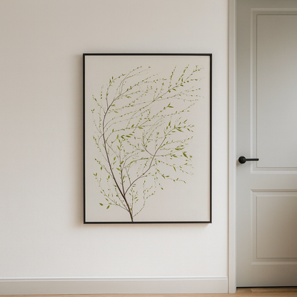 Fallen Leaves Oil Painting