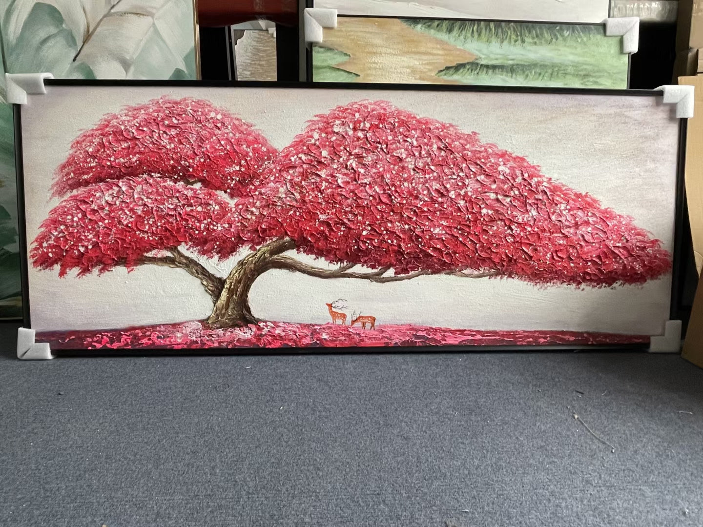 Autumn Tree Oil Painting