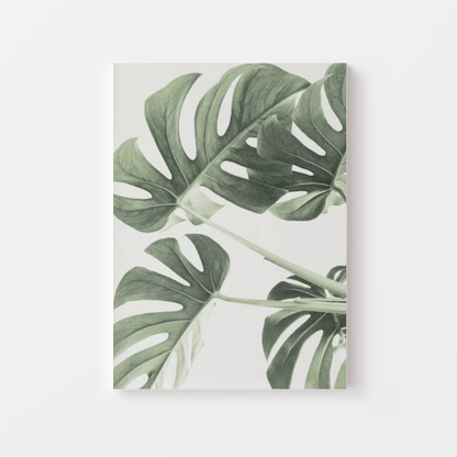 Lush Leaf Harmony Canvas