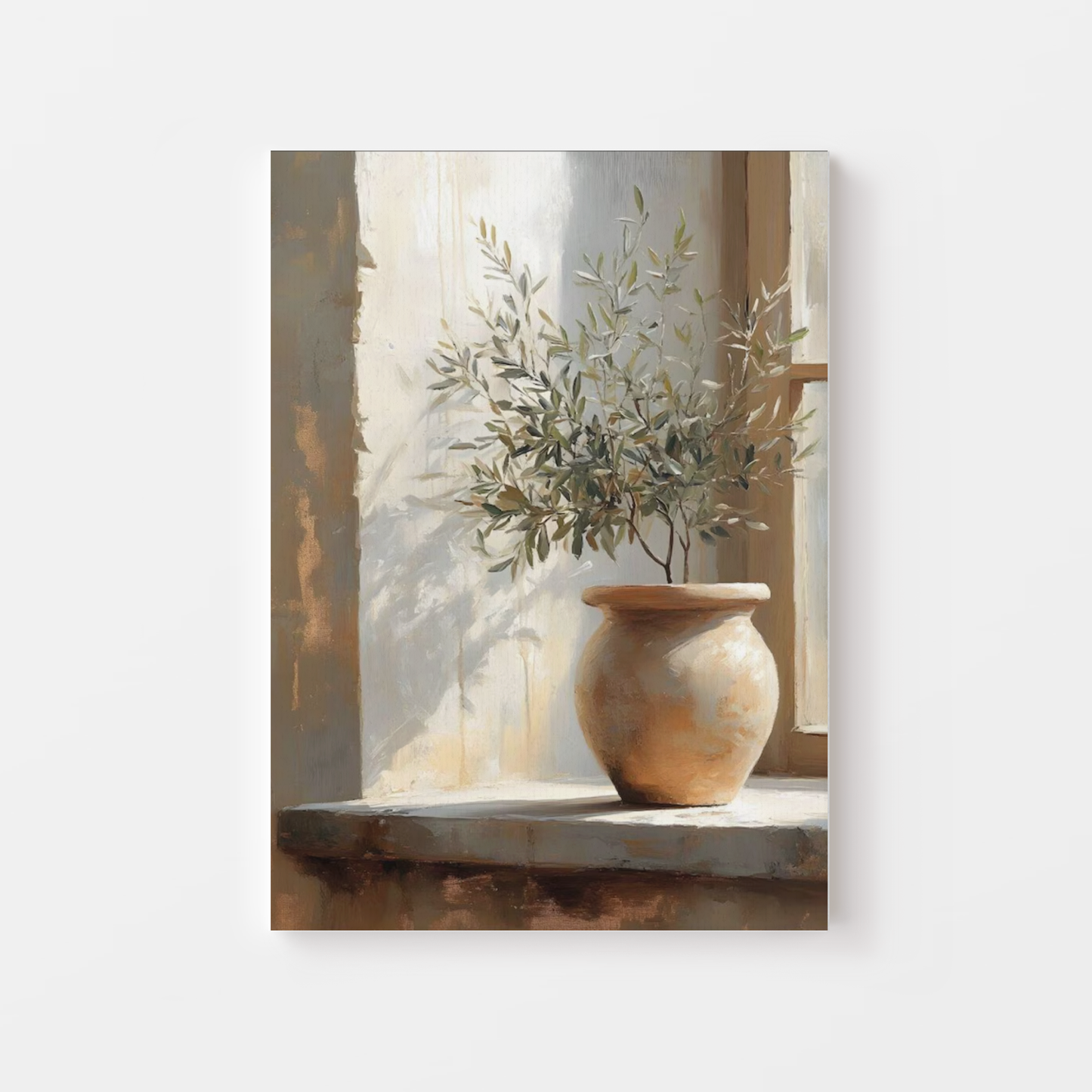 Whispering Olive Canvas