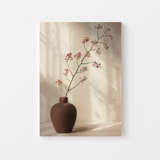 Boho Hearth Blossom Canvas