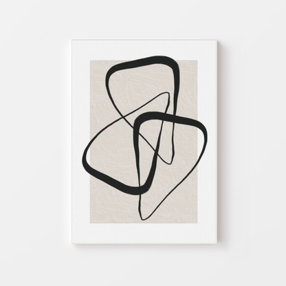 Modern Minimalist Line Canvas