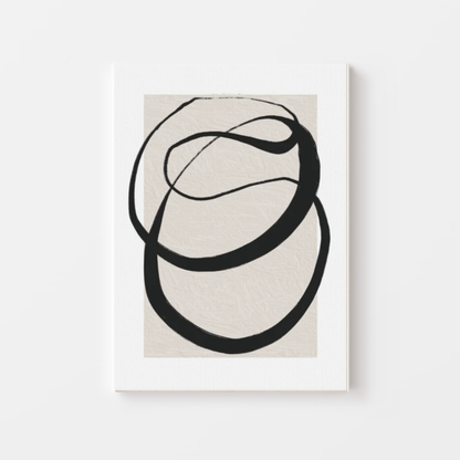 Modern Minimalist Line Canvas