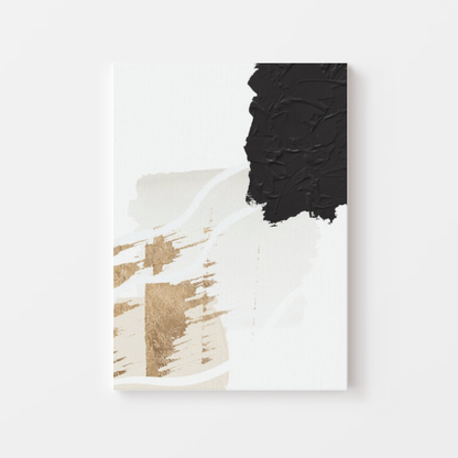 Golden Geometry Trio Canvas