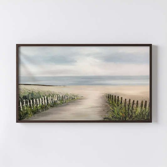 Silent Shore Oil Painting