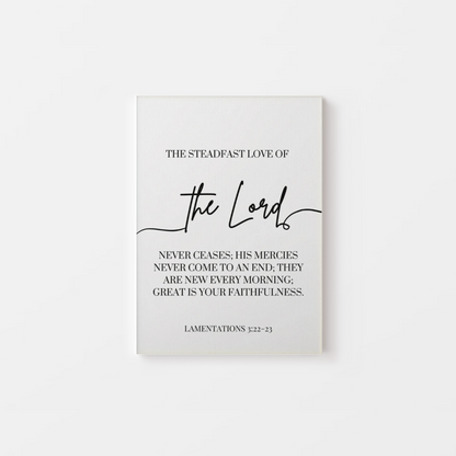 Bible Verse Canvas