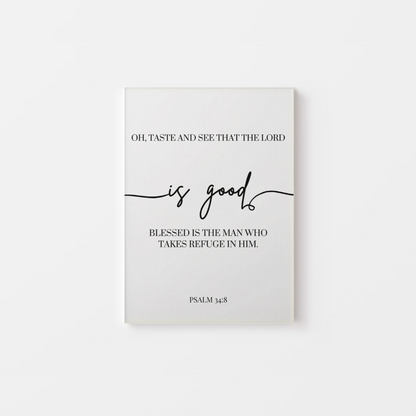 Bible Verse Canvas
