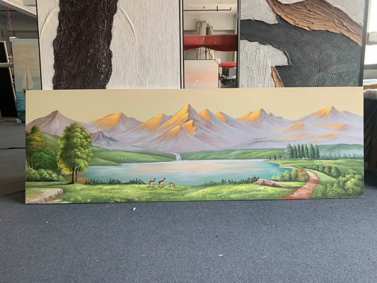 Greenland Deer Oil Painting